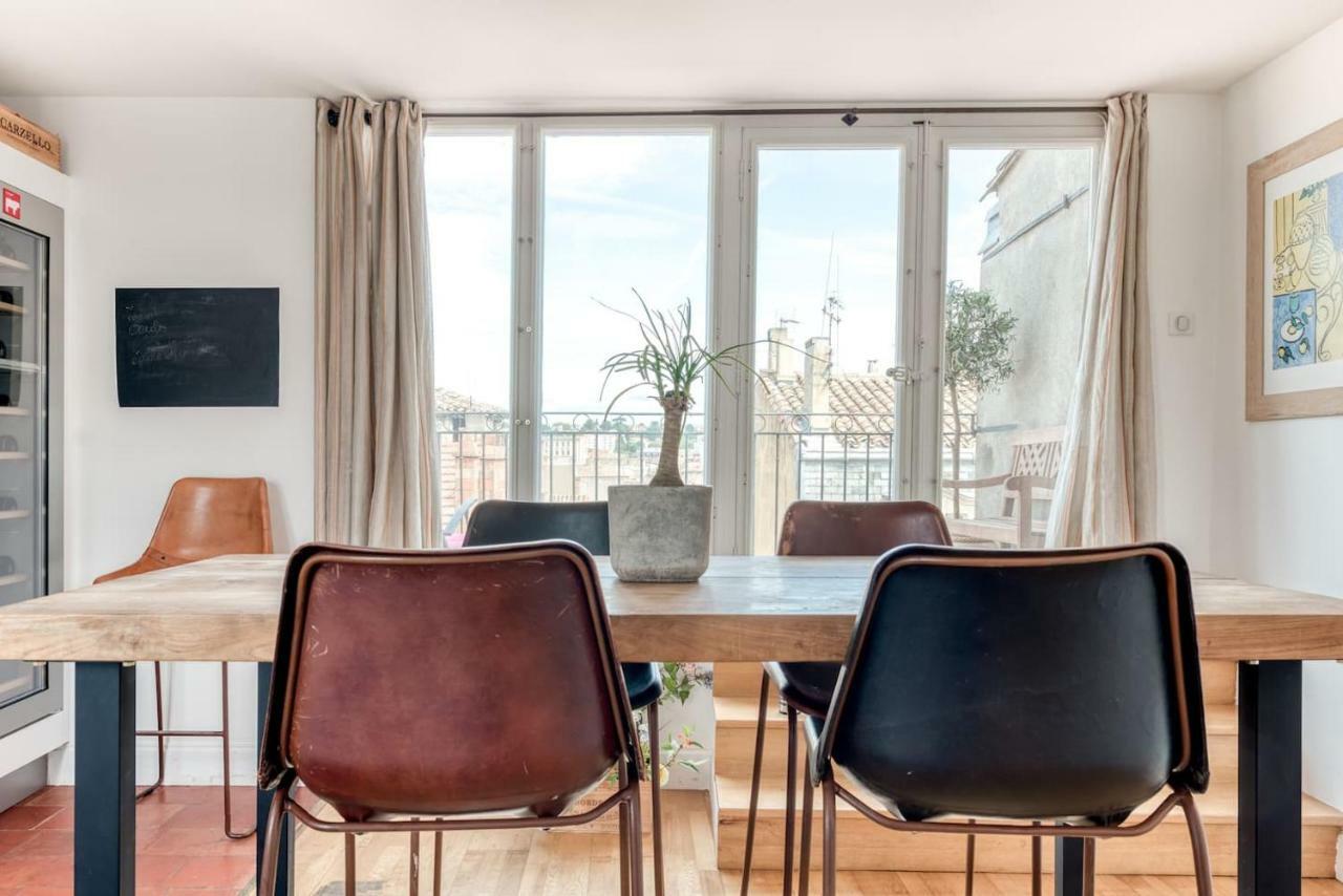 Les Clés de Laure - Wine Loft, Terrasse et Vue extraordinaire sur la cité médiévale Carcasona Exterior foto