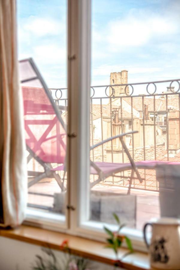 Les Clés de Laure - Wine Loft, Terrasse et Vue extraordinaire sur la cité médiévale Carcasona Exterior foto