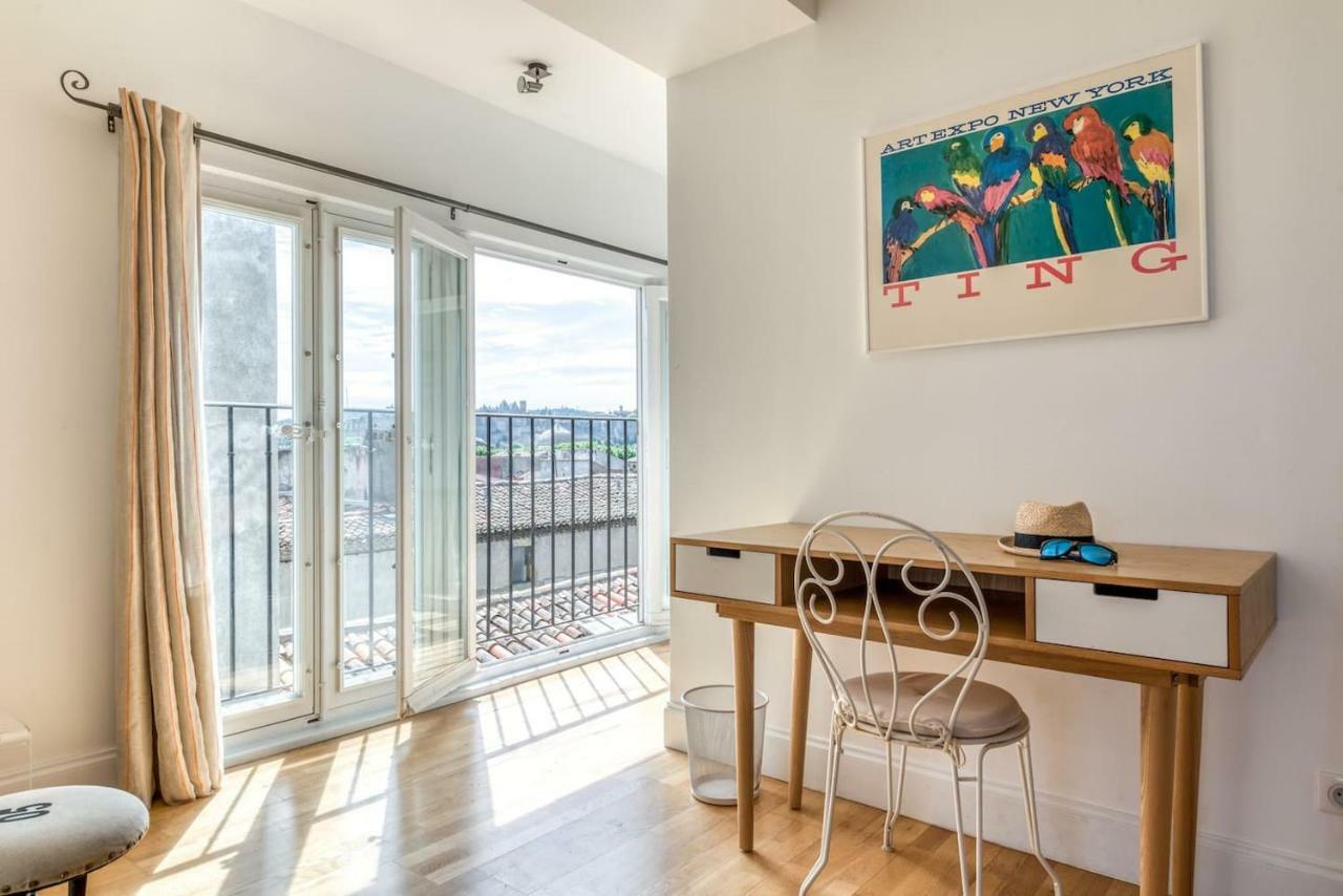 Les Clés de Laure - Wine Loft, Terrasse et Vue extraordinaire sur la cité médiévale Carcasona Exterior foto