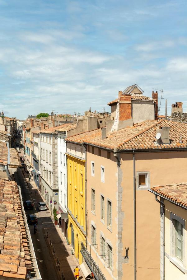 Les Clés de Laure - Wine Loft, Terrasse et Vue extraordinaire sur la cité médiévale Carcasona Exterior foto